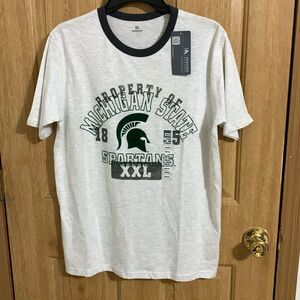 Spartans Michigan State Collegiate Licensed T-Shirt NWT